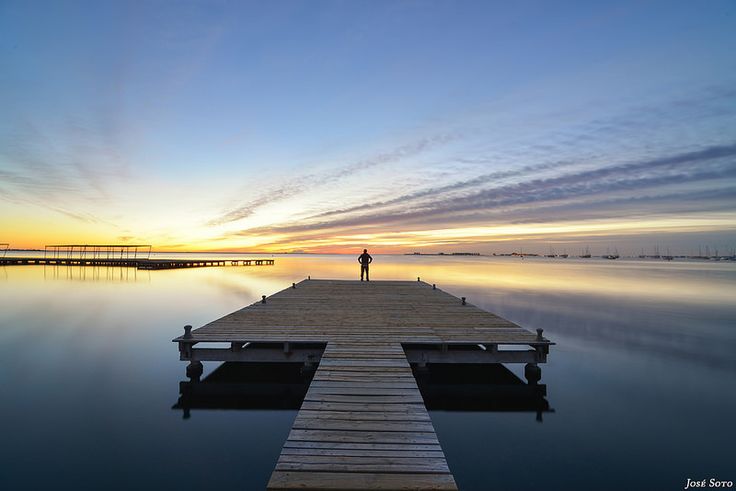 Amanecer en el Mar Menor