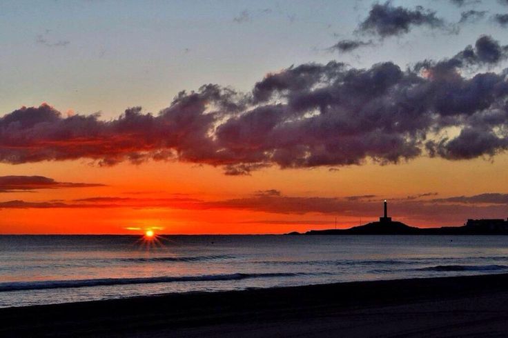 Sunset in Cartagena Spain